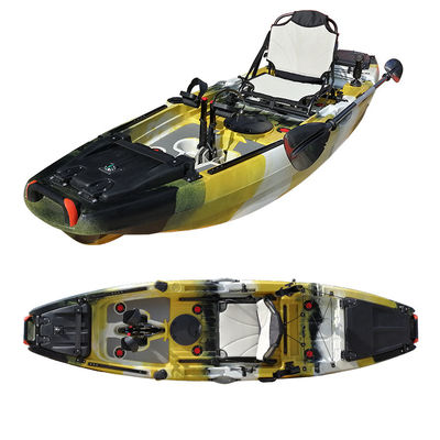 4.5mm Single Fishing Pedal Kayak Sit On Top Fishing Kayak With Pedals