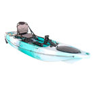 No Inflatable Single Angler Sea Fishing Kayak With Pedal 190kgs Capacity