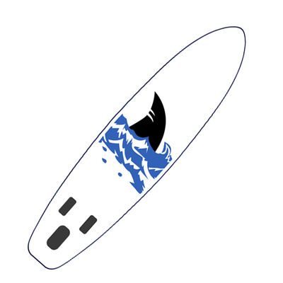 Drop Stitch Inflatable Paddle Sup Boards 17.5lbs For Water Sports Area