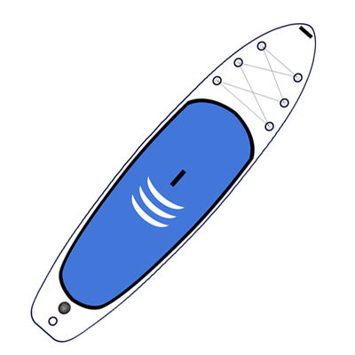 Drop Stitch Inflatable Paddle Sup Boards 17.5lbs For Water Sports Area