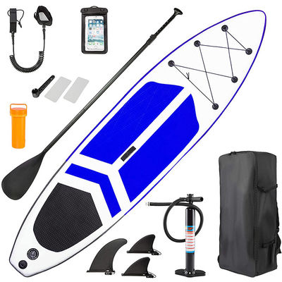 Drop Stitch Blow Up Real Stand Up Paddle Board 330LBS Water Great Funboard Surf Sup