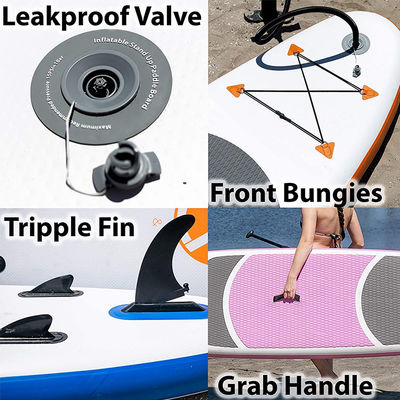 10' x 30" x 6" SUP Paddle Board Stand Up Inflatable Surfboard