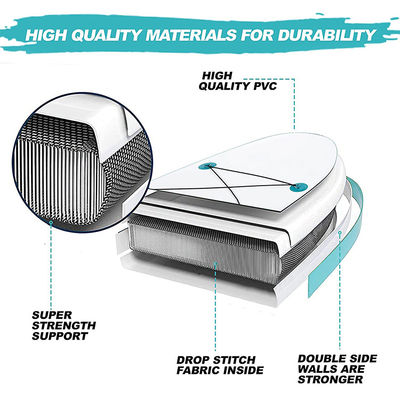 Portable 400LBS Capacity Inflatable Paddle Board For Surfing